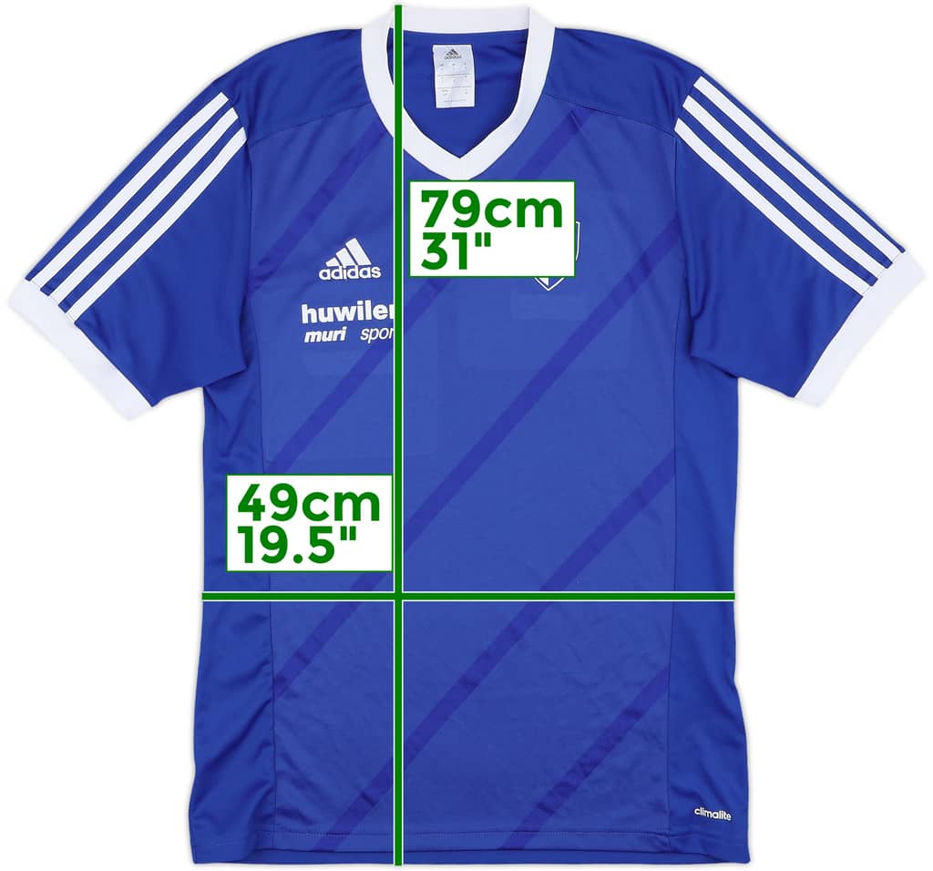 2015-16 Wohlen adidas Training Shirt - 8/10 - (S)