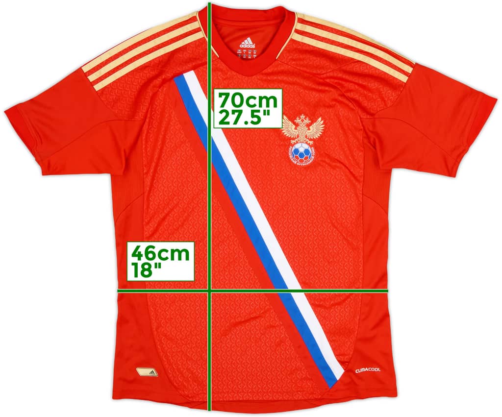 2012-14 Russia Home Shirt - 8/10 - (L.Boys)