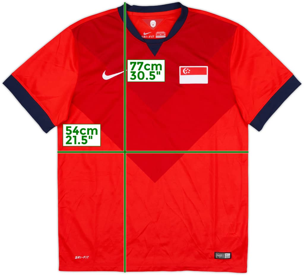 2014 Singapore Home Shirt - 10/10 - (XL)