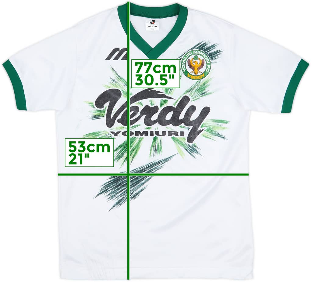 1995-96 Verdy Kawasaki Mizuno Training Shirt - 6/10 - (L)