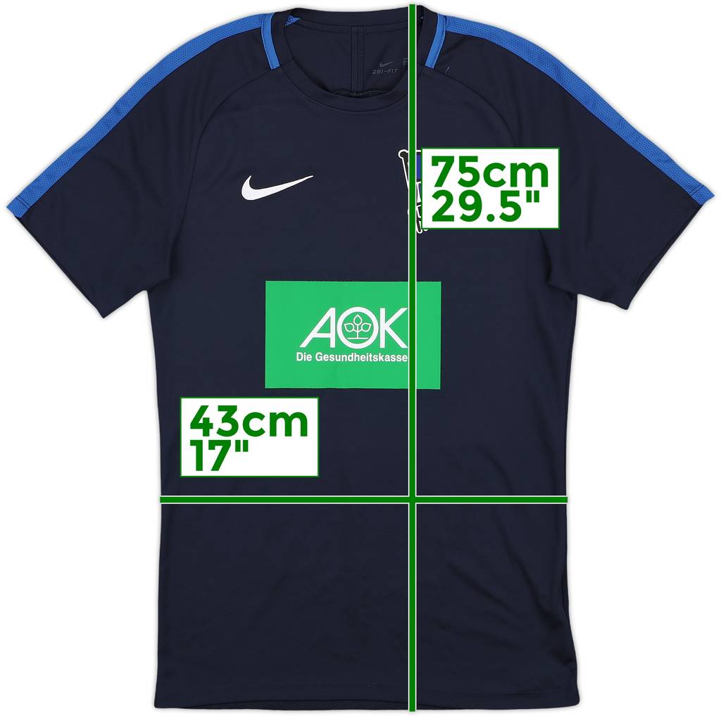 2019-20 Hertha Berlin Nike Training Shirt - 9/10 - (S)