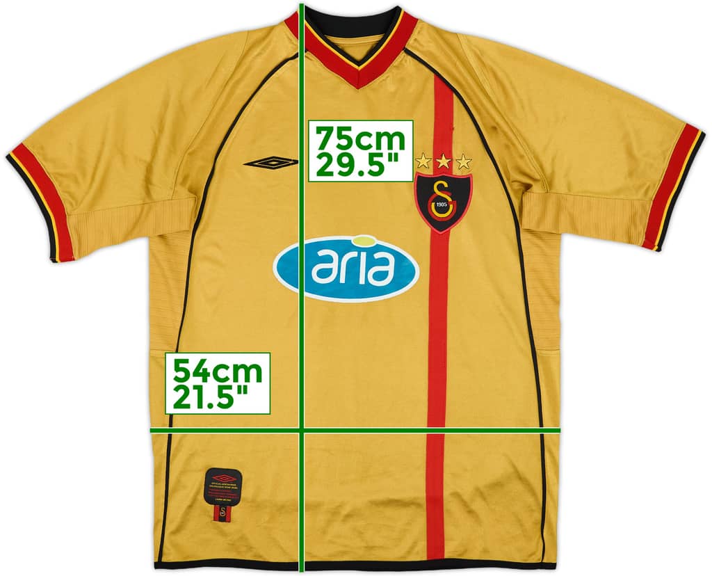 2002-03 Galatasaray Fourth Shirt - 7/10 - (L)