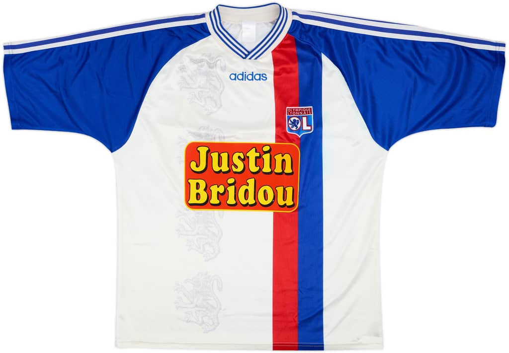 1996-97 Lyon Home Shirt - 7/10 - (XL)