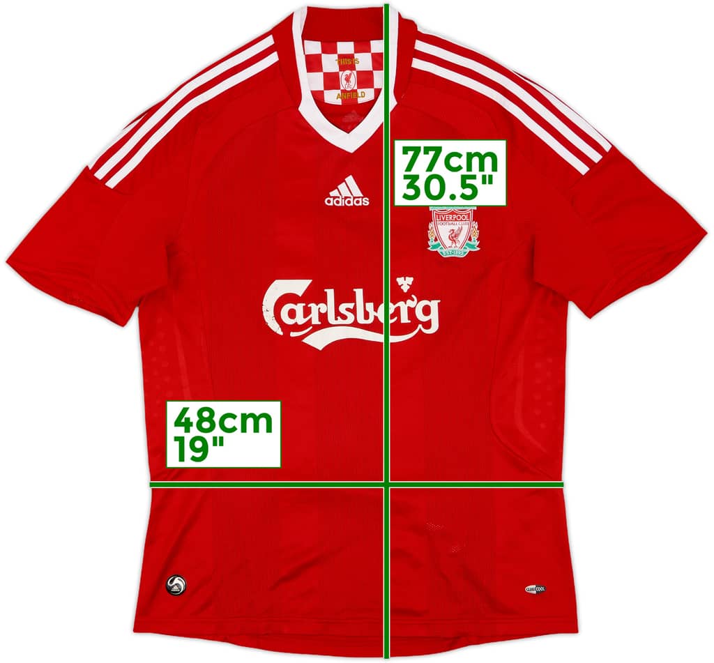 2008-10 Liverpool Home Shirt - 5/10 - (M)