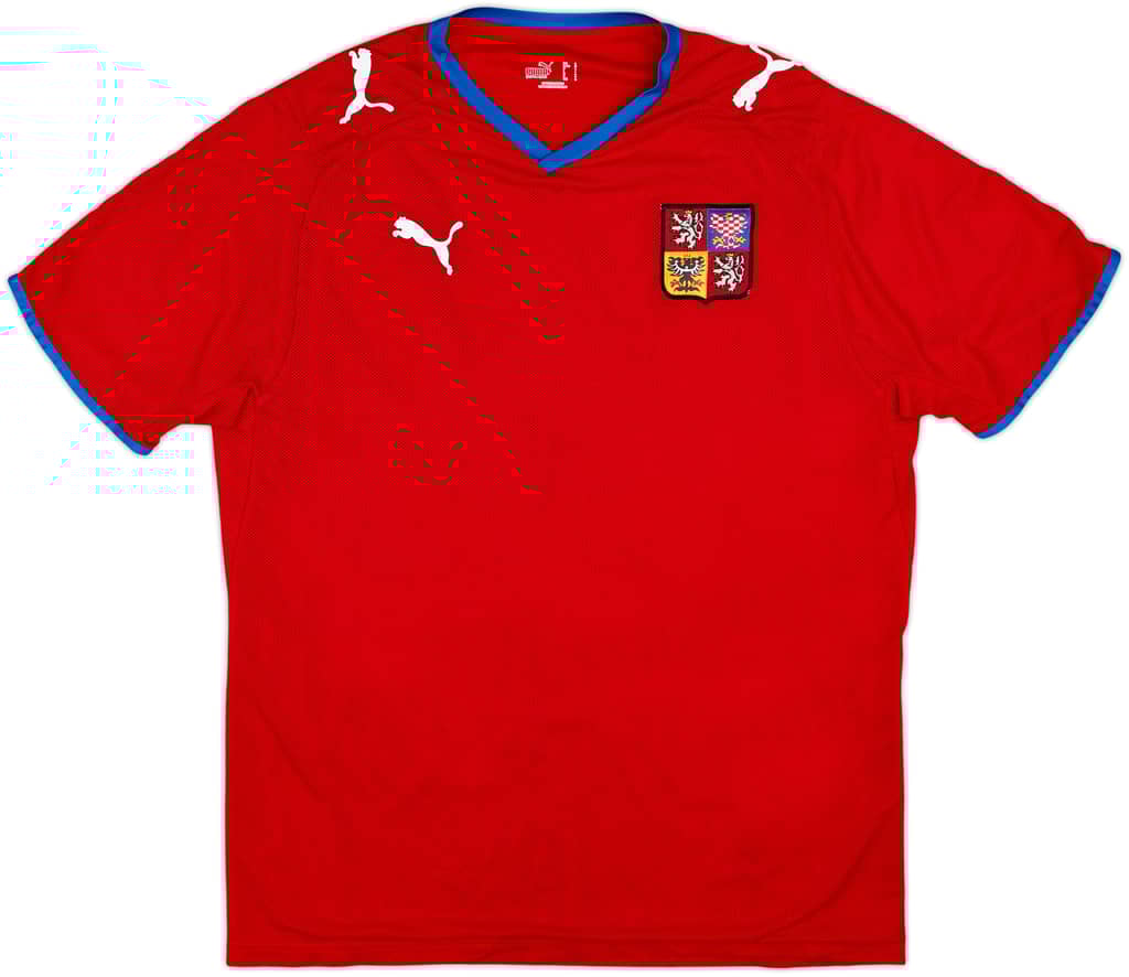 2008-09 Czech Republic Home Shirt - 8/10 - (L)