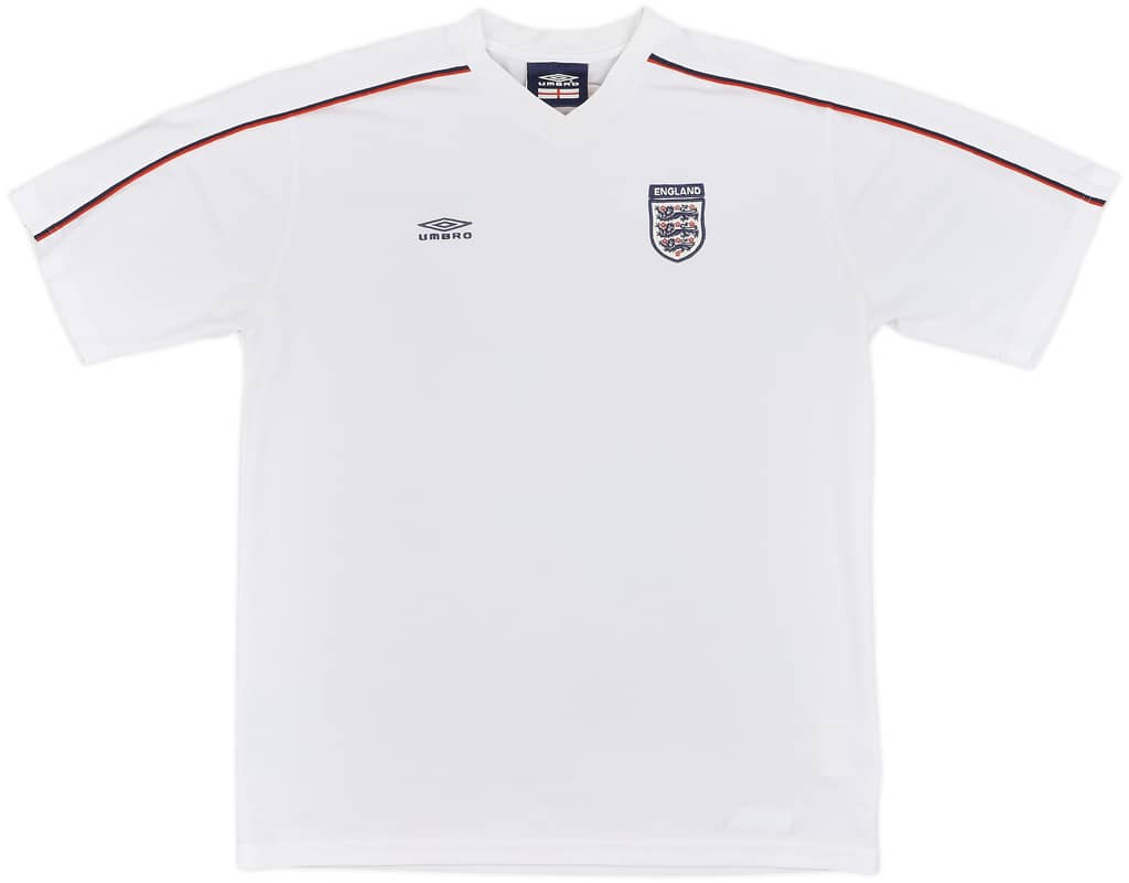 2000-02 England Umbro Training Shirt - 9/10 - (L)