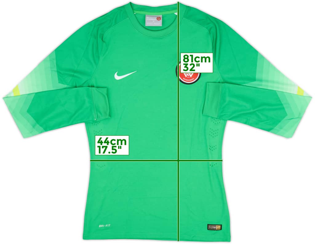 2014-15 Western Sydney Wanderers Authentic GK Shirt - 7/10 - (M)
