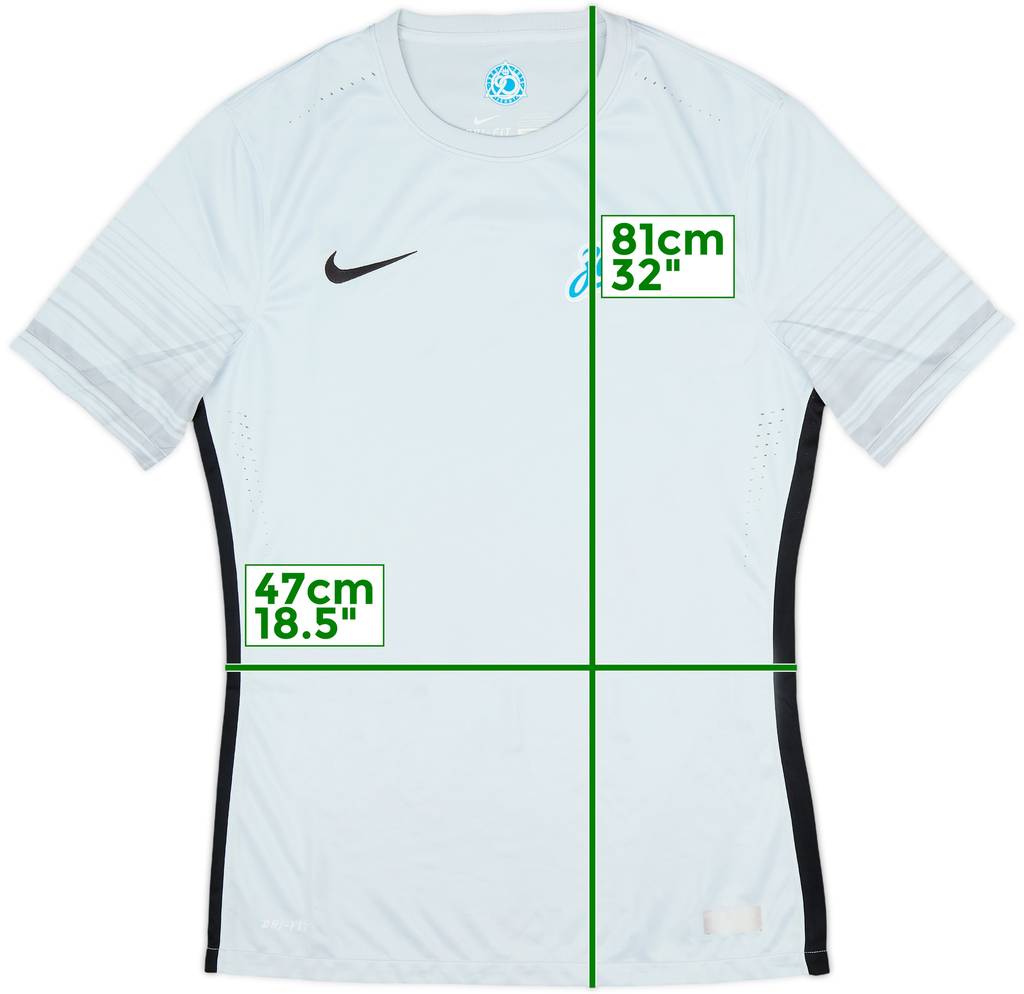2015-16 Zenit St. Petersburg Authentic GK S/S Shirt - 7/10 - (M)