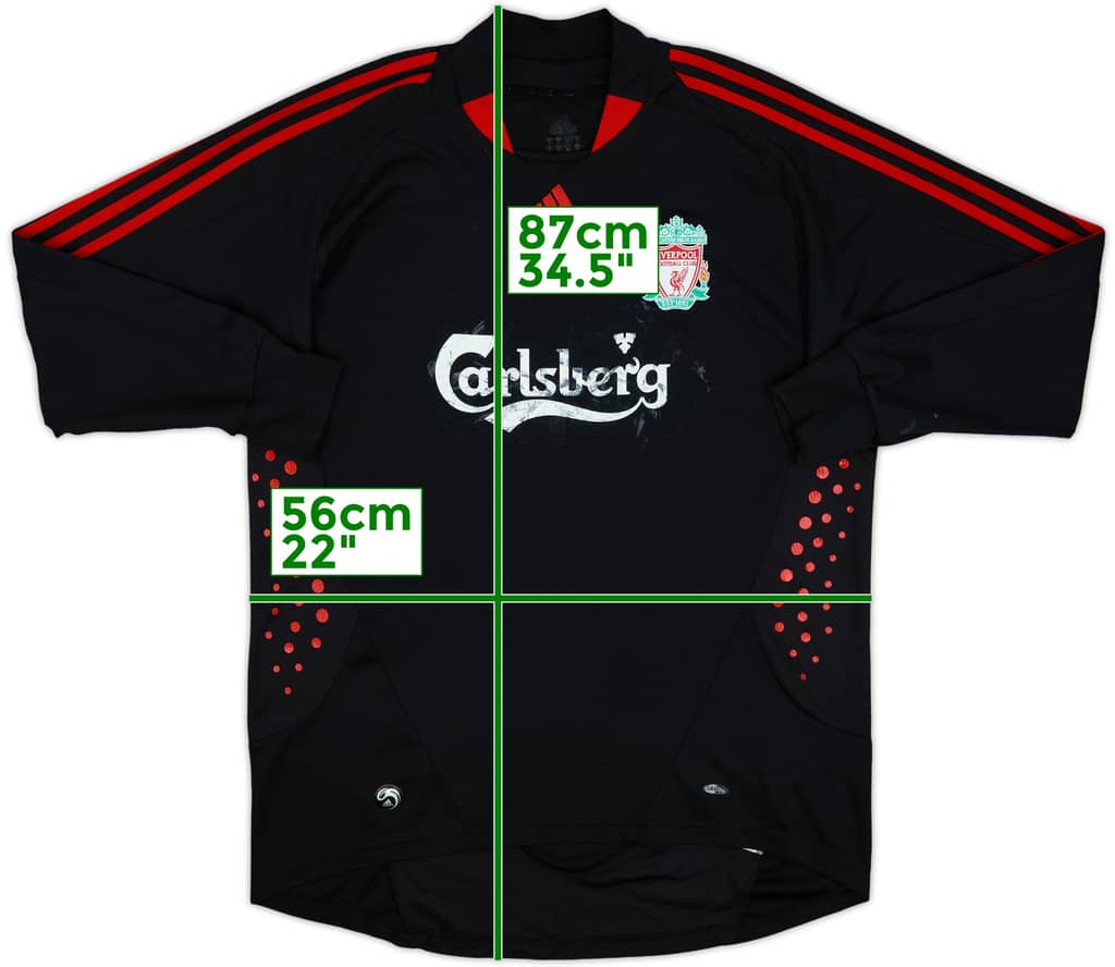 2007-08 Liverpool GK Shirt - 4/10 - (L)
