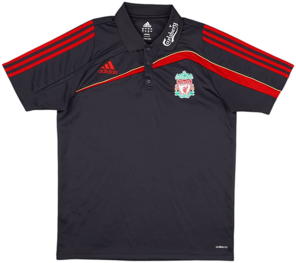 2009-10 Liverpool adidas Polo Shirt - 10/10 - (L)