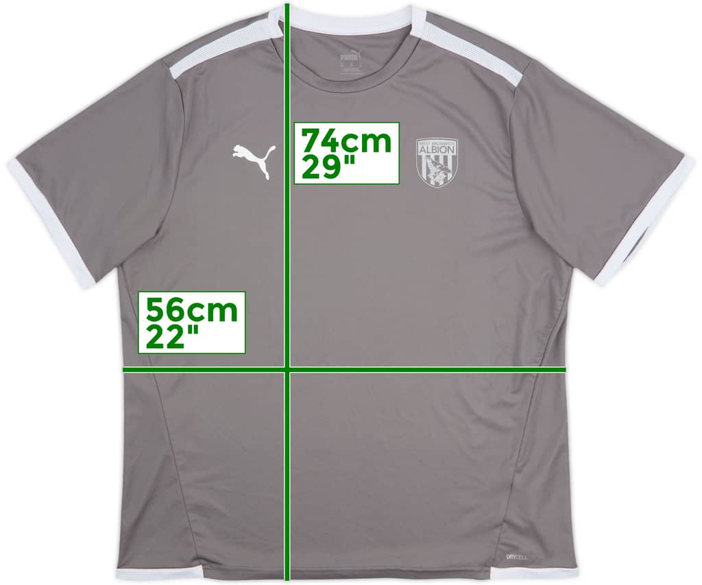 2021-22 West Brom Puma Training Shirt - 9/10 - (XL)