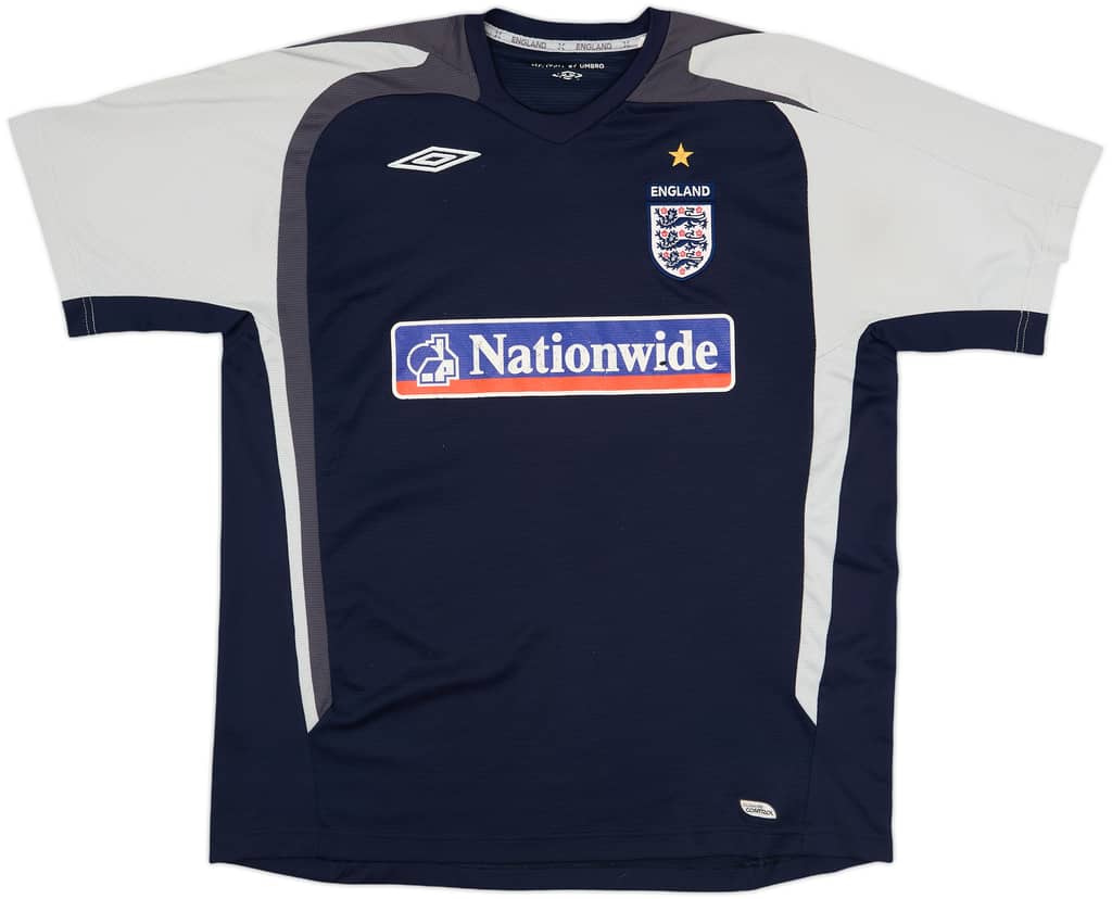 2005-06 England Umbro Training Shirt - 5/10 - (L)