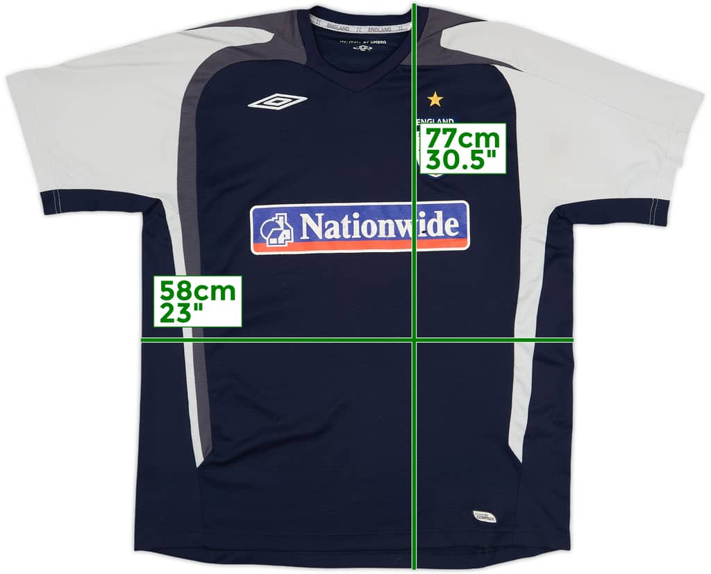 2005-06 England Umbro Training Shirt - 5/10 - (L)