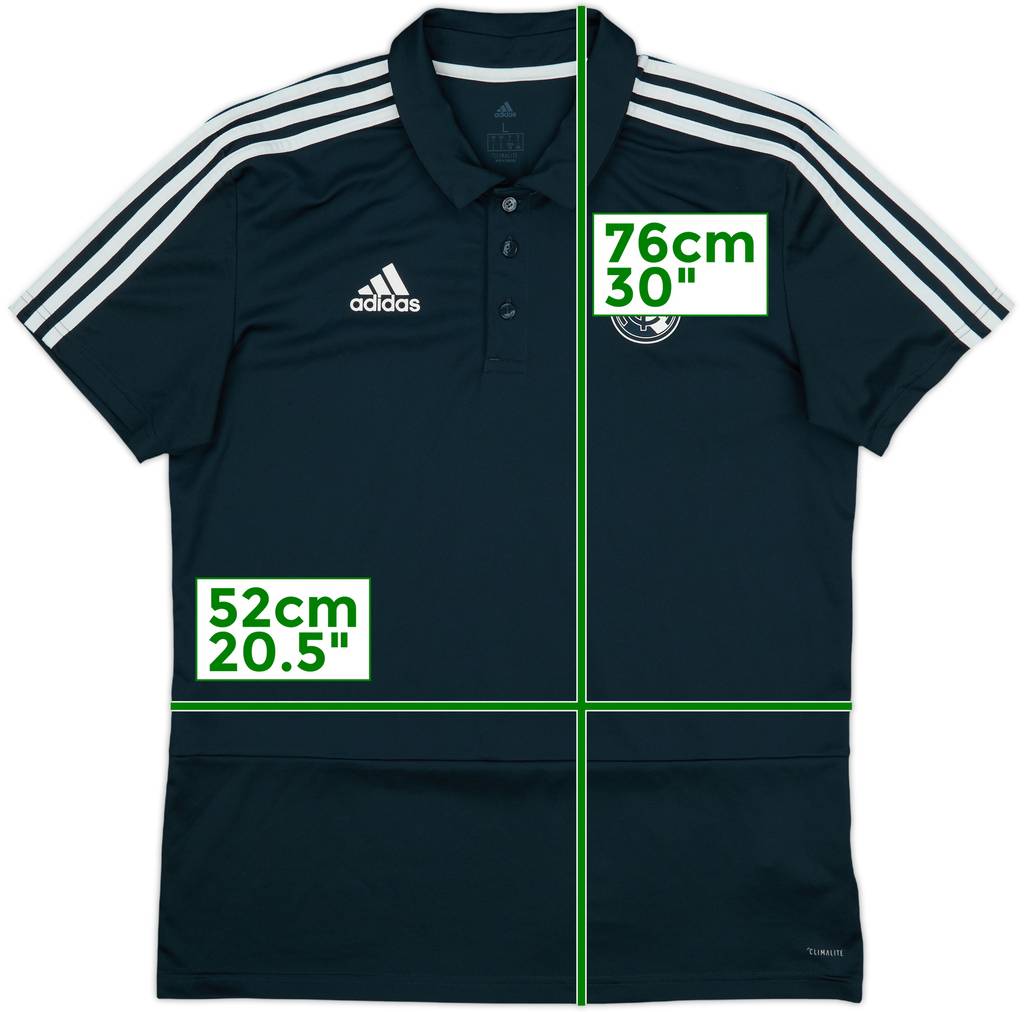 2018-19 Real Madrid adidas Polo Shirt - 8/10 - (L)