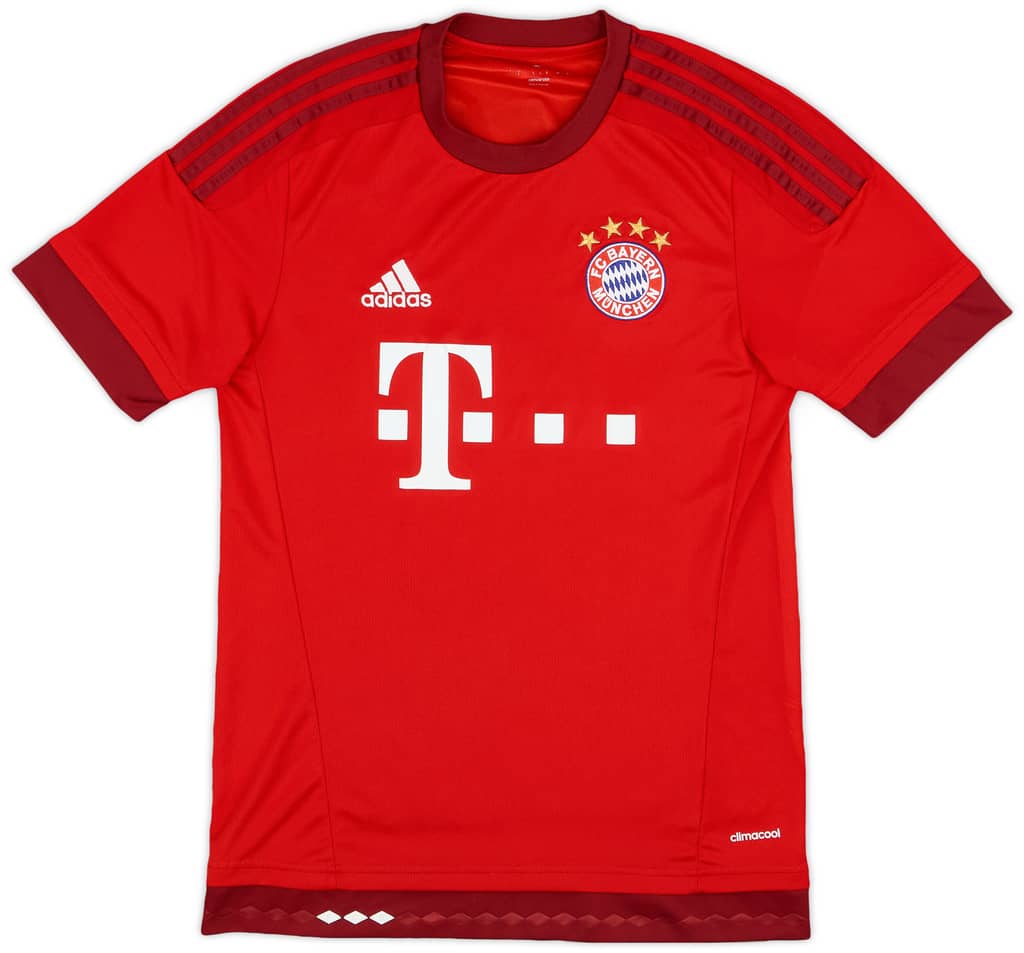 2015-16 Bayern Munich Home Shirt Thiago #6 - 10/10 - (S)