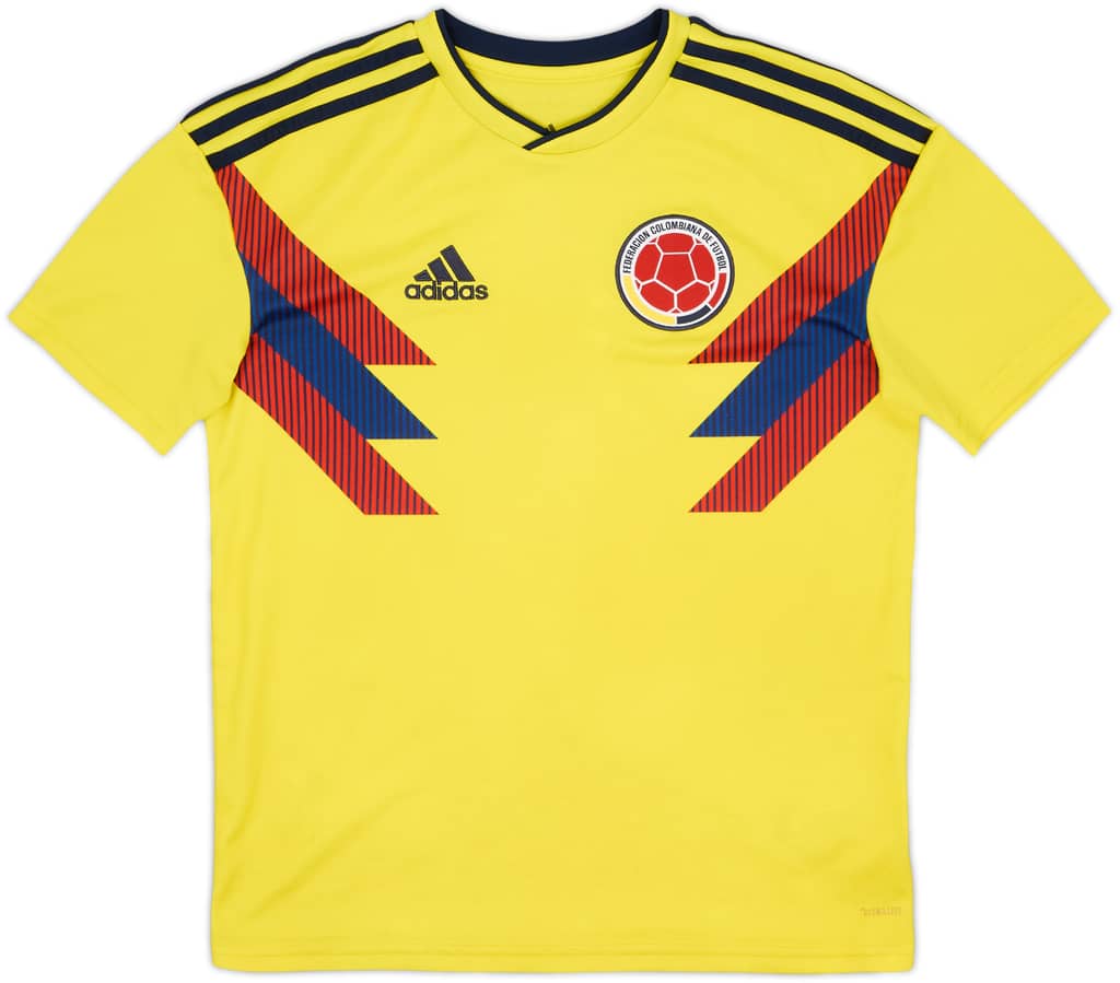 2018-19 Colombia Home Shirt - 6/10 - (L.Boys)