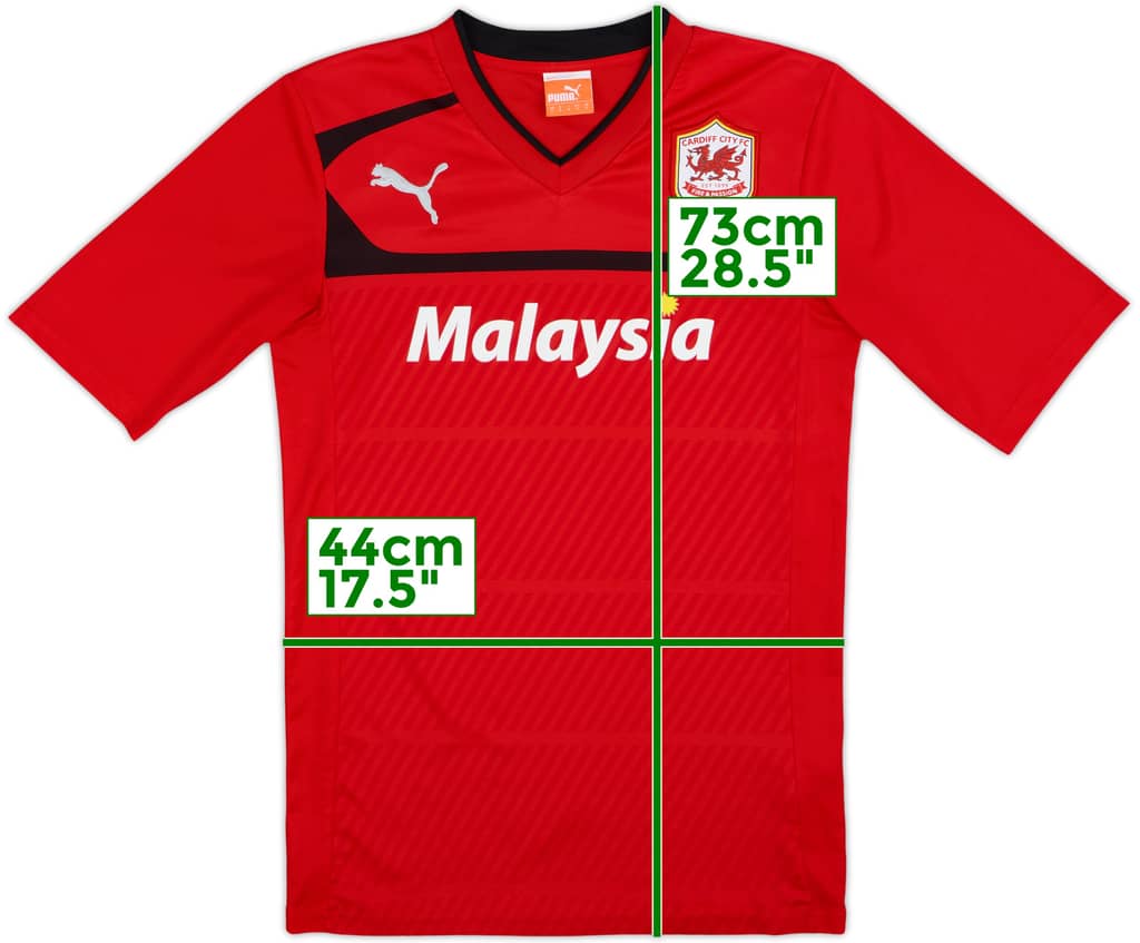 2012-13 Cardiff Home Shirt - 10/10 - (S)
