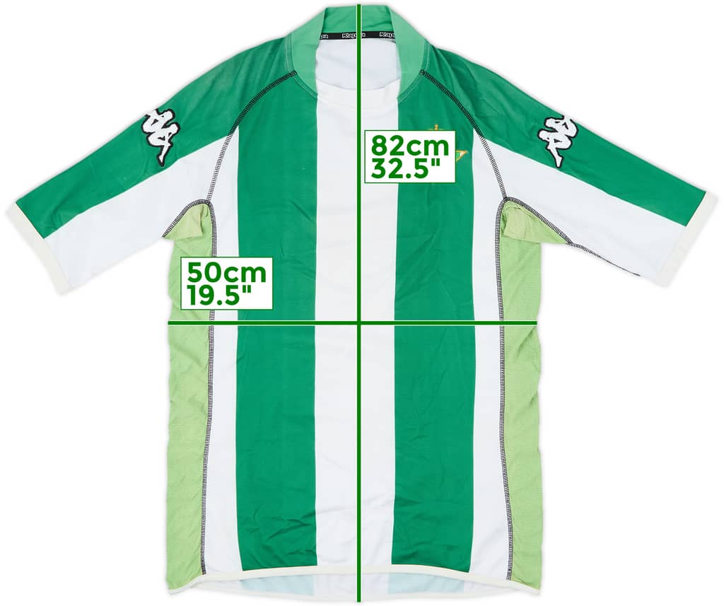 2002-03 Real Betis Home Shirt - 5/10 - (L)