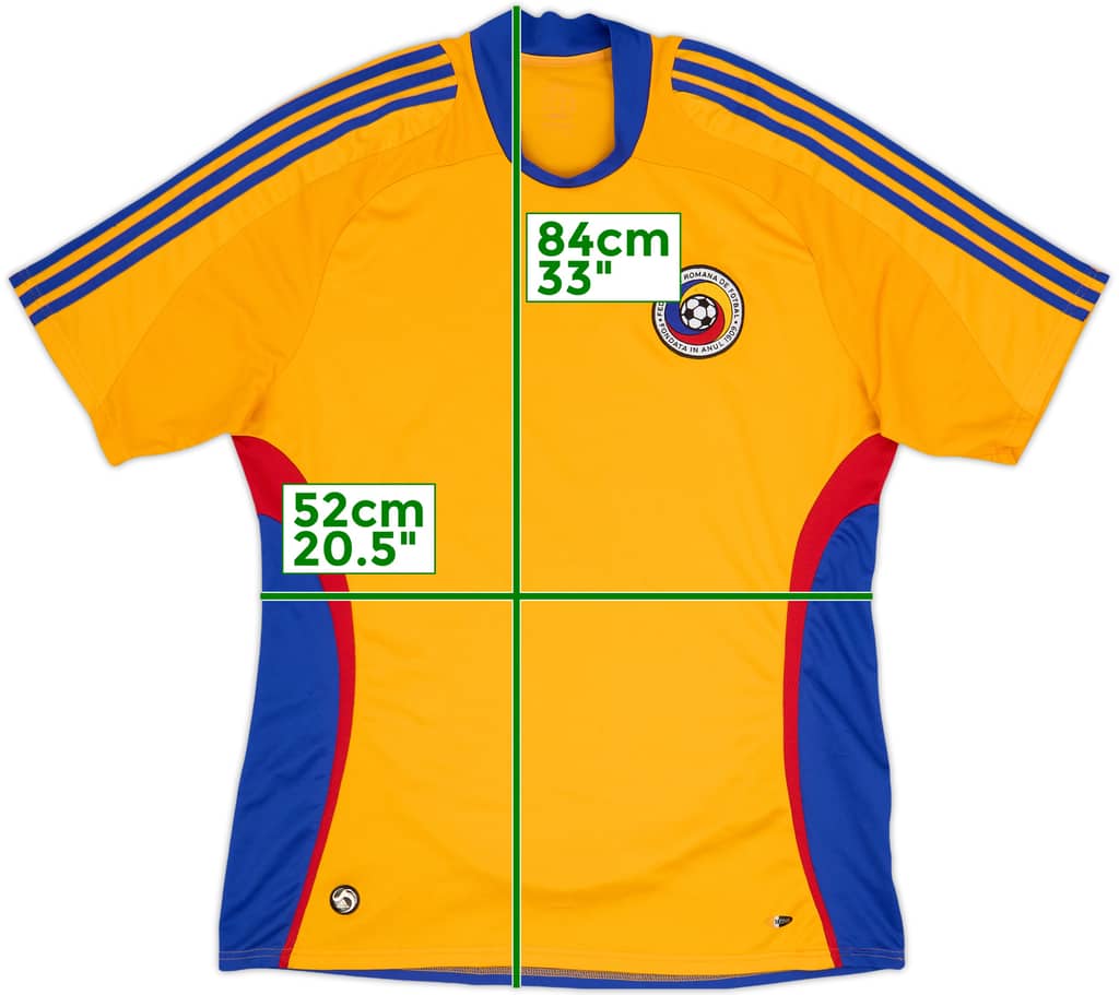 2008-09 Romania Home Shirt - 8/10 - (XL)