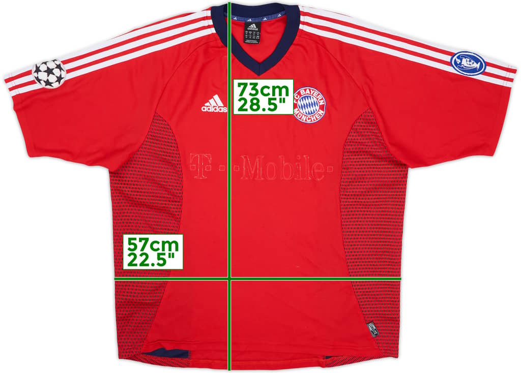 2002-03 Bayern Munich CL Shirt - 4/10 - (XL)