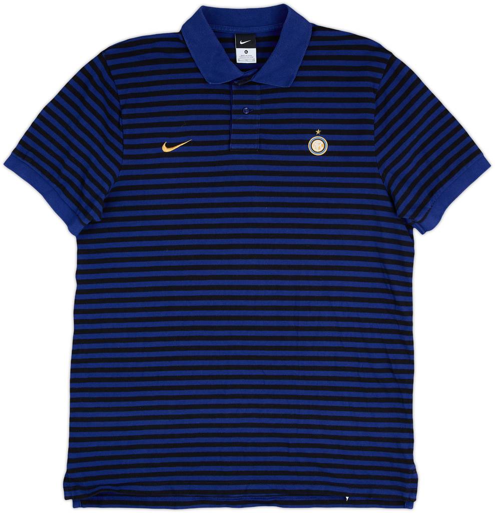 2011-12 Inter Milan Nike Polo Shirt - 9/10 - (XL)