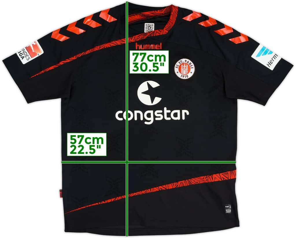 2014-15 St Pauli Special Edition Christmas Shirt - 7/10 - (L)