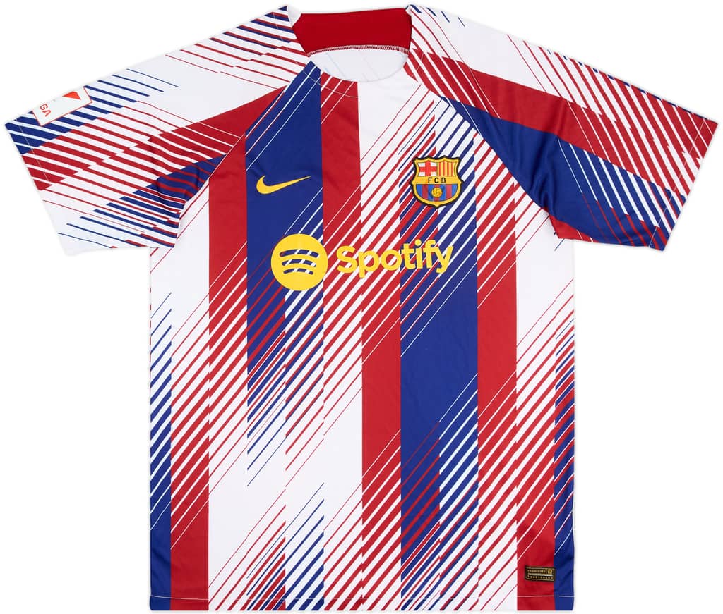 2023-24 Barcelona Nike Training Shirt - 8/10 - (XXL)
