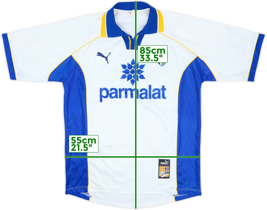 1997-98 Parma Home Shirt - 8/10 - (XXL)