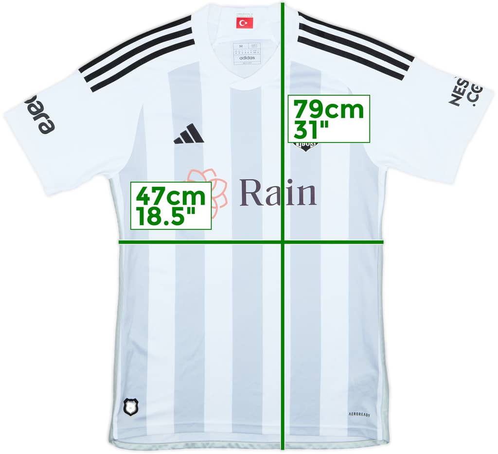2023-24 Besiktas Home Shirt - 8/10 - (M)