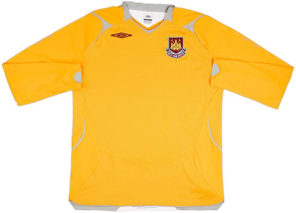 2008-09 West Ham GK Shirt - 9/10 - (L)