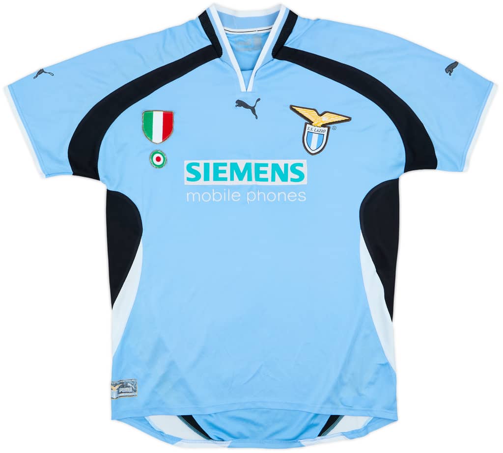 2000-01 Lazio Home Shirt - 5/10 - (XL)