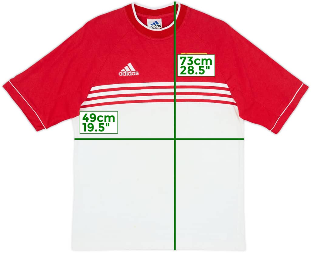 1998-00 China adidas Training Shirt - 7/10 - (M)