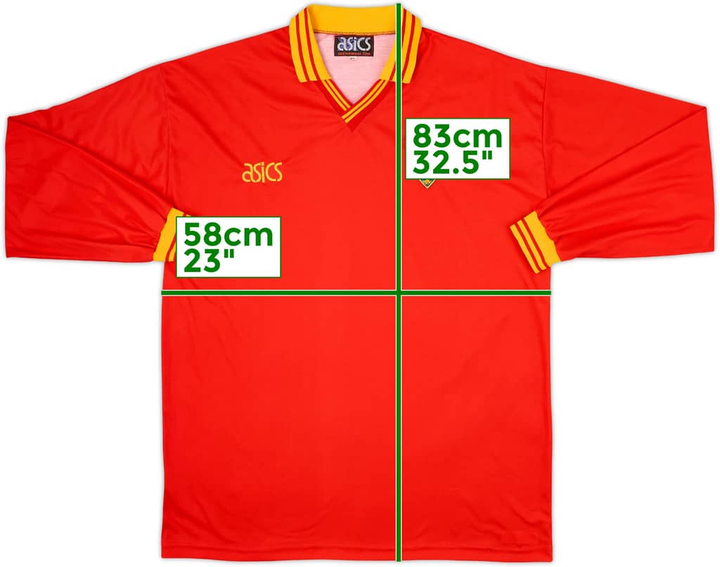 1990s Asics Template Training Shirt (Lecce) - 9/10 - (XL)