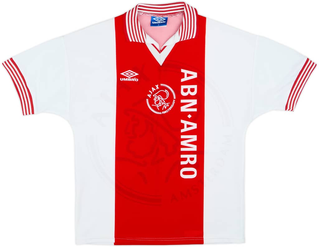1995-96 Ajax Home Shirt - 6/10 - (M)