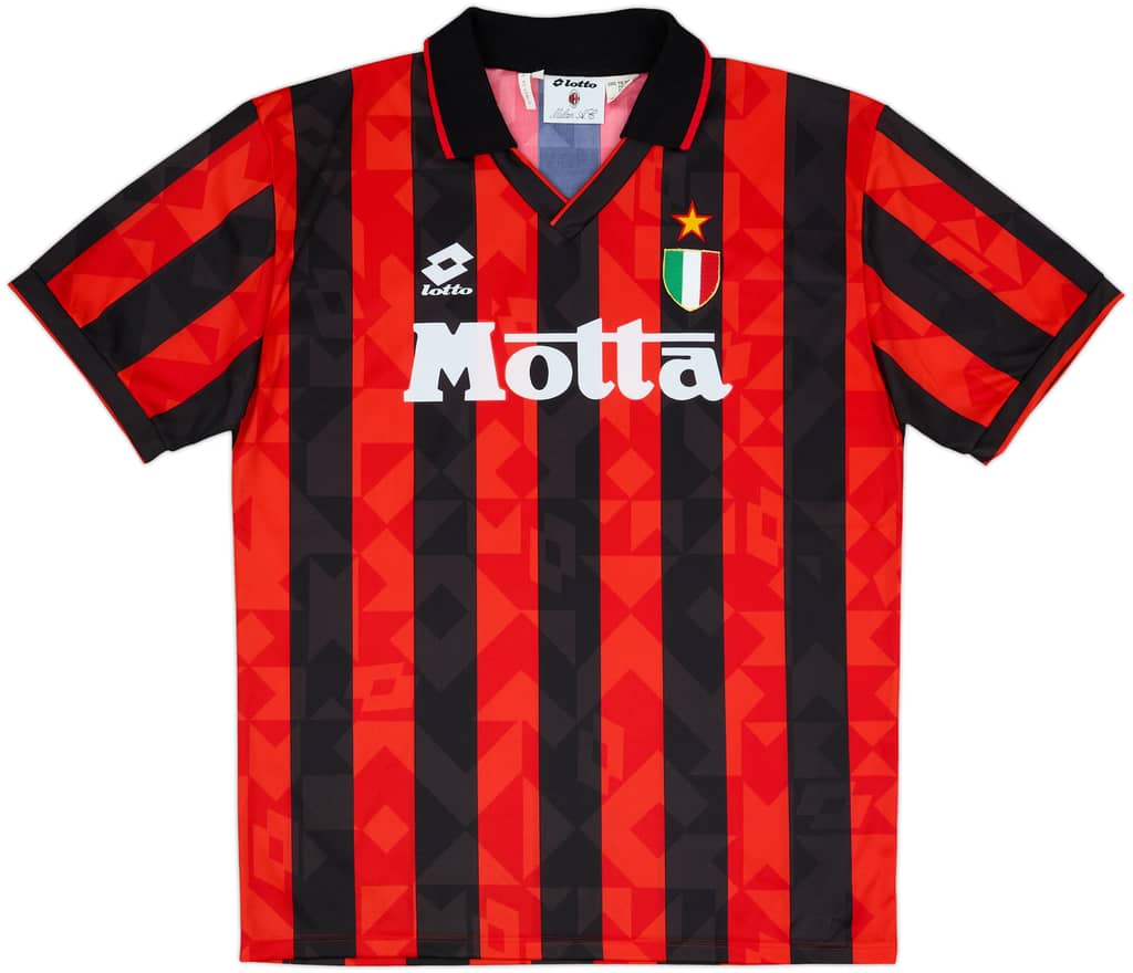 Camiseta de local de AC Milan 1993-94 - 10/10 - (XL)