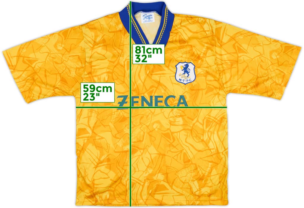 1993-94 Macclesfield Town Away Shirt - 8/10 - (L)