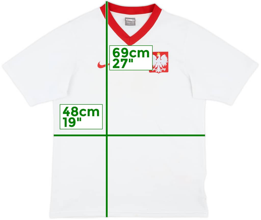 2009-10 Poland Basic Home Shirt - 8/10 - (S)