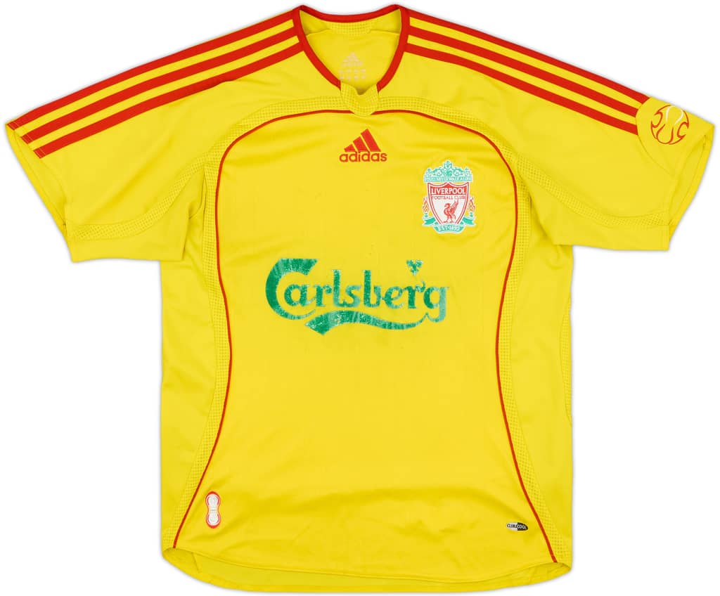 2006-07 Liverpool Away Shirt - 4/10 - (L.Boys)