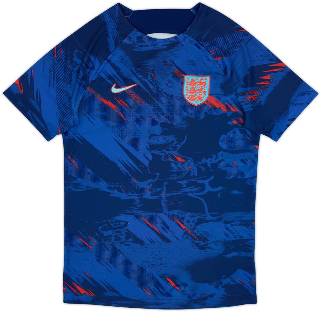 2022-23 England Nike Training Shirt - 8/10 - (S)