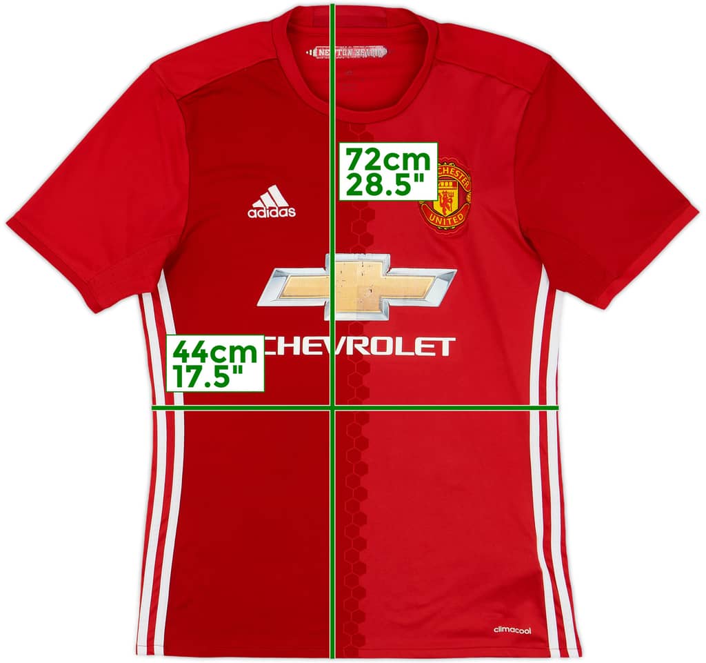 2016-17 Manchester United Home Shirt - 5/10 - (S)
