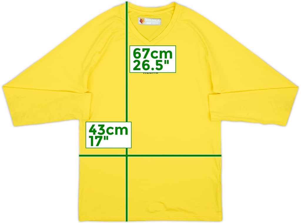 2020-21 Watford Kelme Baselayer - 8/10 - (S)