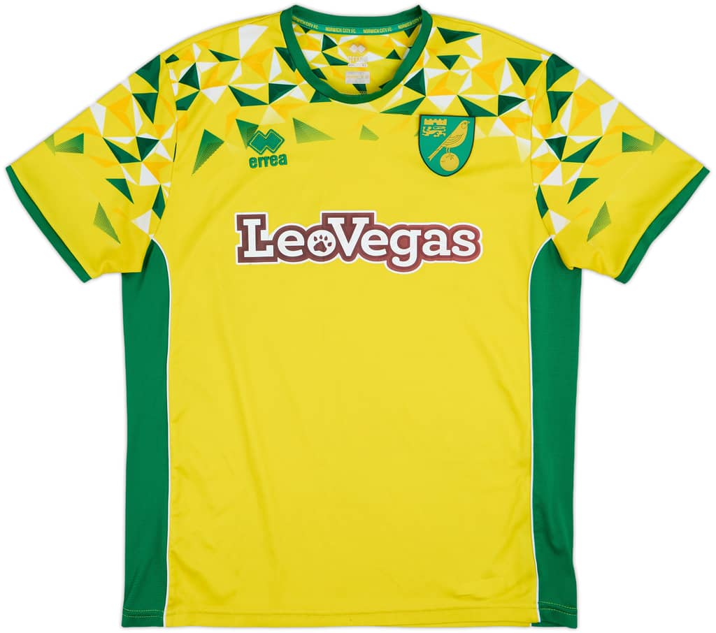 2018-19 Norwich Home Shirt - 4/10 - (XL)