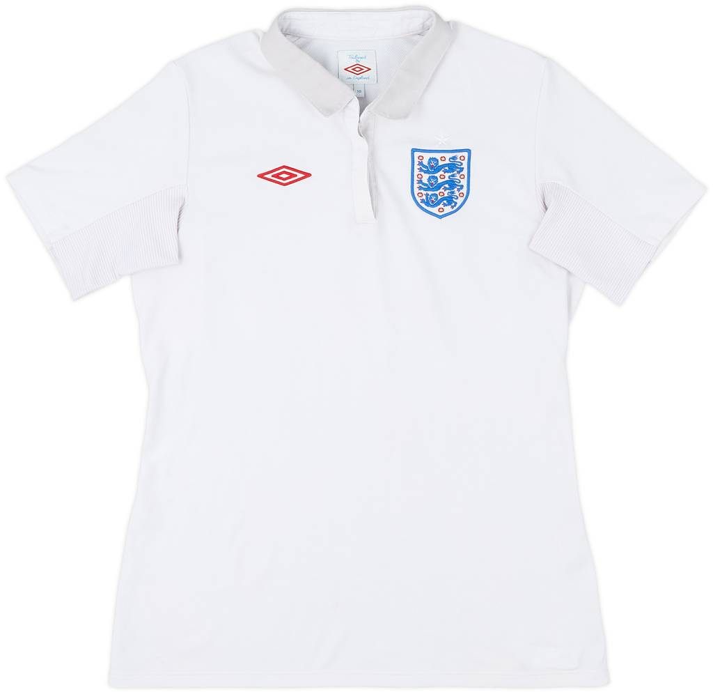 2009-10 England Home Shirt - 7/10 - (Women's M)