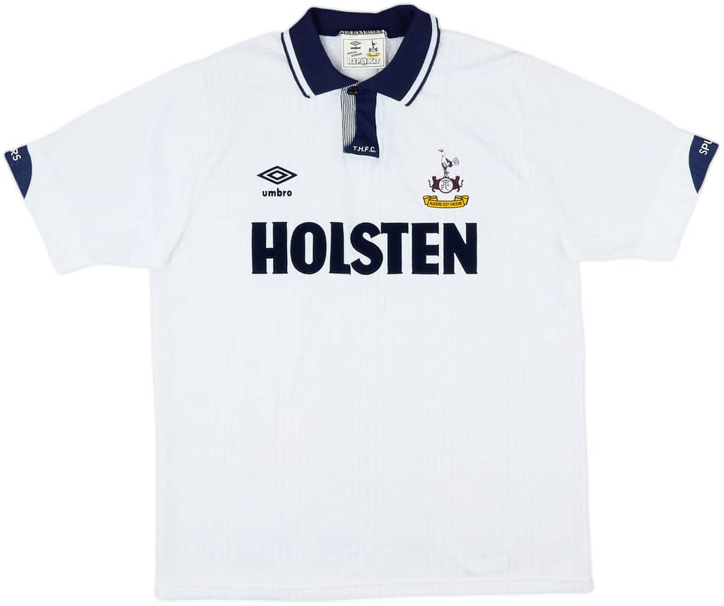 1991-93 Tottenham Home Shirt - 10/10 - (M)