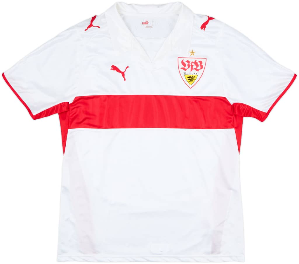 2007-08 Stuttgart Home Shirt - 9/10 - (L)