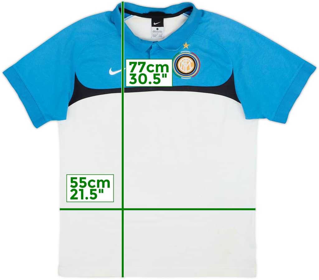 2010-11 Inter Milan Nike Polo Shirt - 4/10 - (L)
