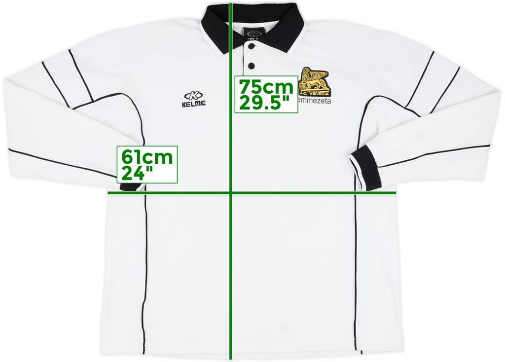 2001-03 Venezia Kelme Polo L/S Shirt - 8/10 - (XL)