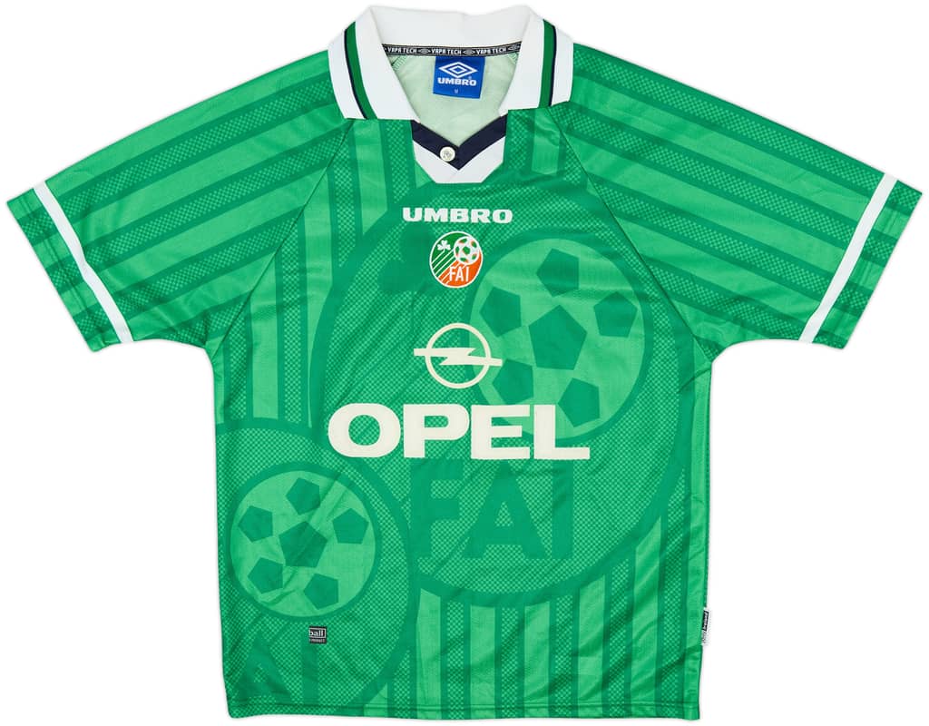 1998-00 Ireland Home Shirt - 8/10 - (M)