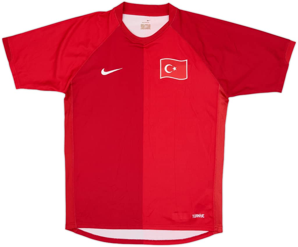 2006-08 Turkey Home Shirt - 8/10 - (S)