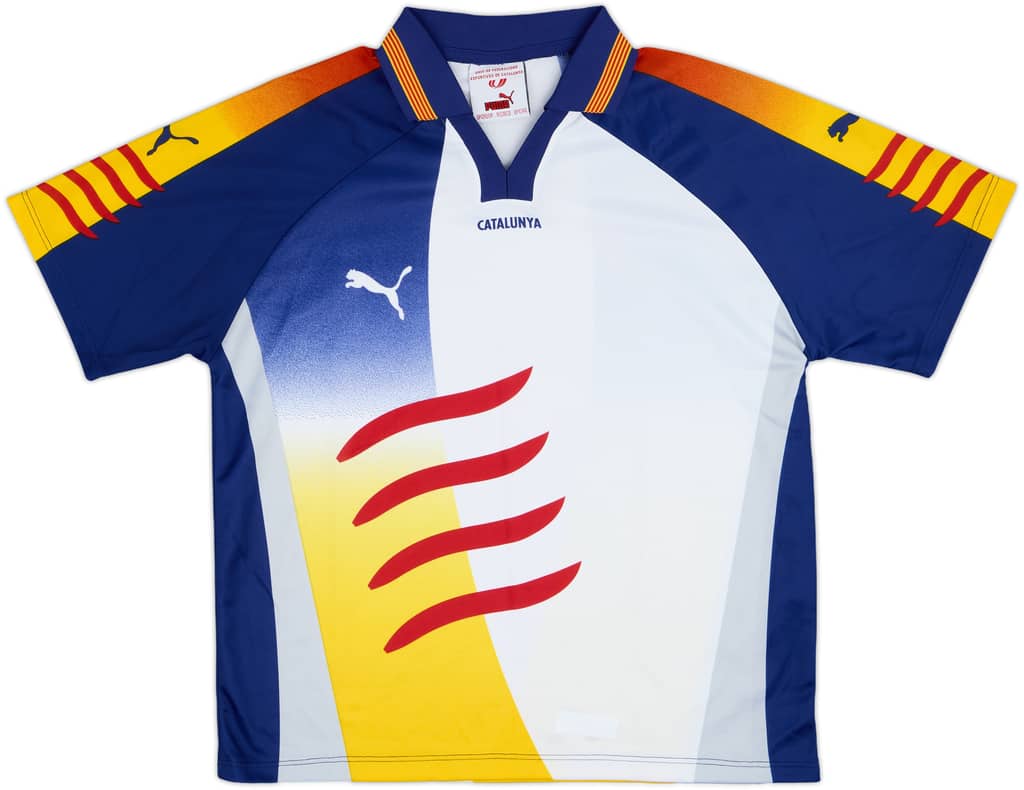 2002 Catalunya Home Shirt - 9/10 - (XS)